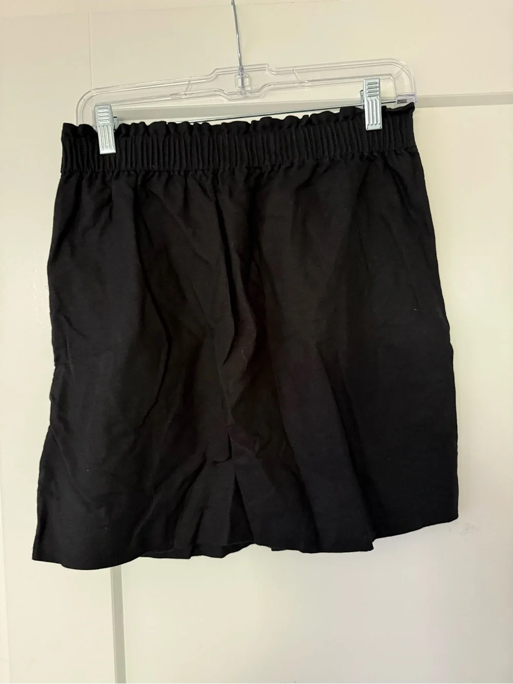 JCrew linen mini skirt
